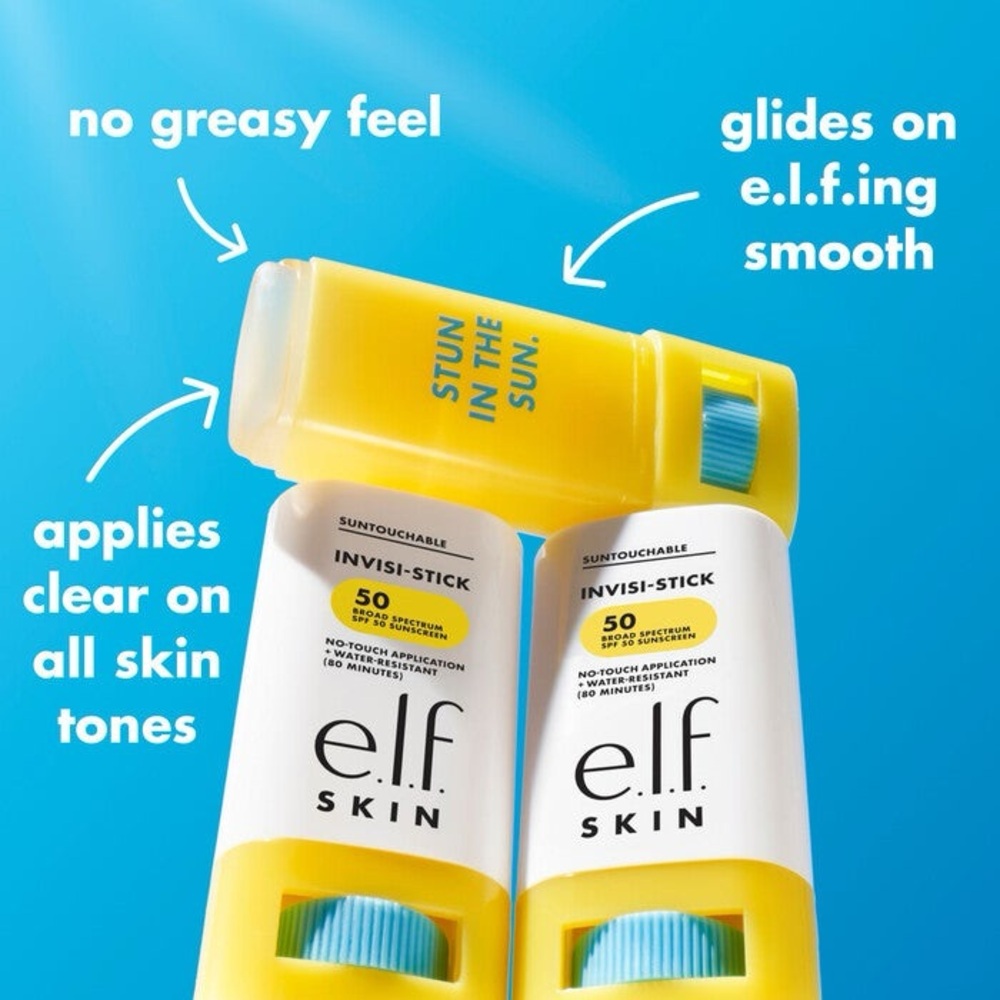 ELF Suncare Invisi-Stick - Yellow and White
